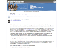 Tablet Screenshot of notarysociety.com